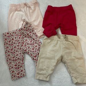 Baby Gap Girl Pant Bundle. 0-3 month